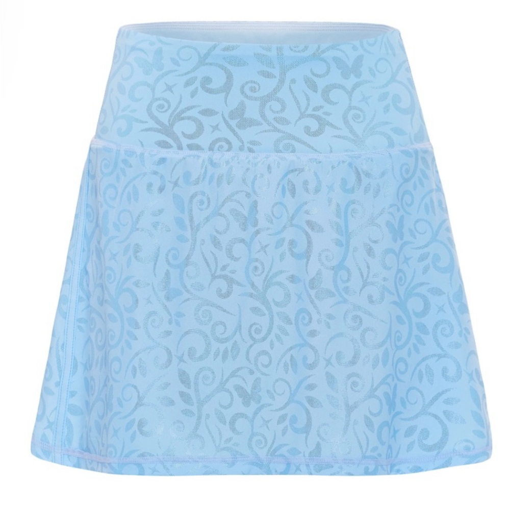 Blue Patterned Women's Skirt